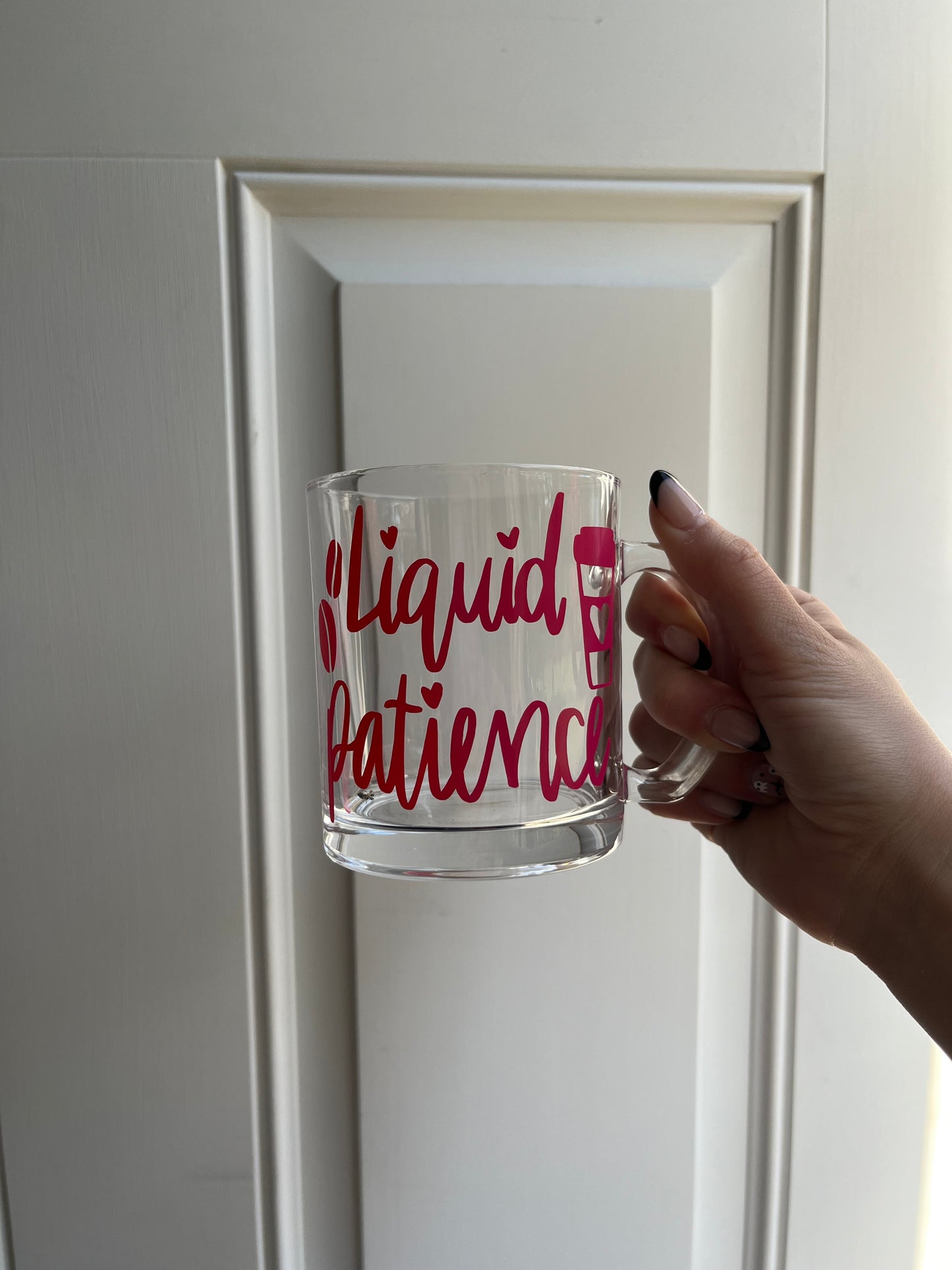 Liquid Patience Glass Mug