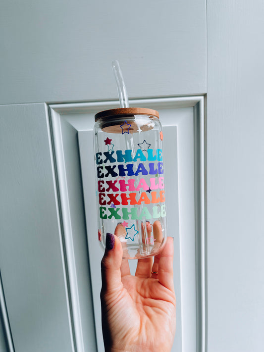 Exhale Tumbler Glass