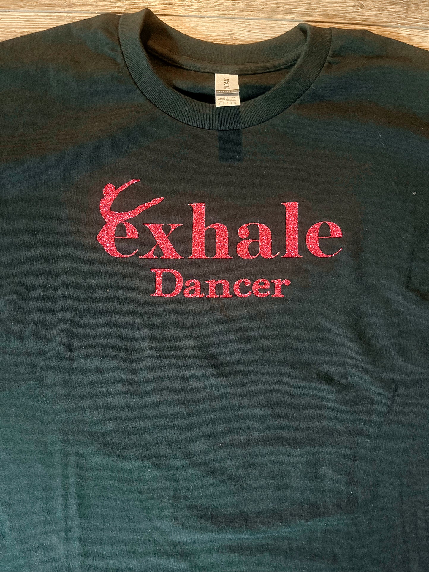 Exhale Dancer Shimmer T Shirt