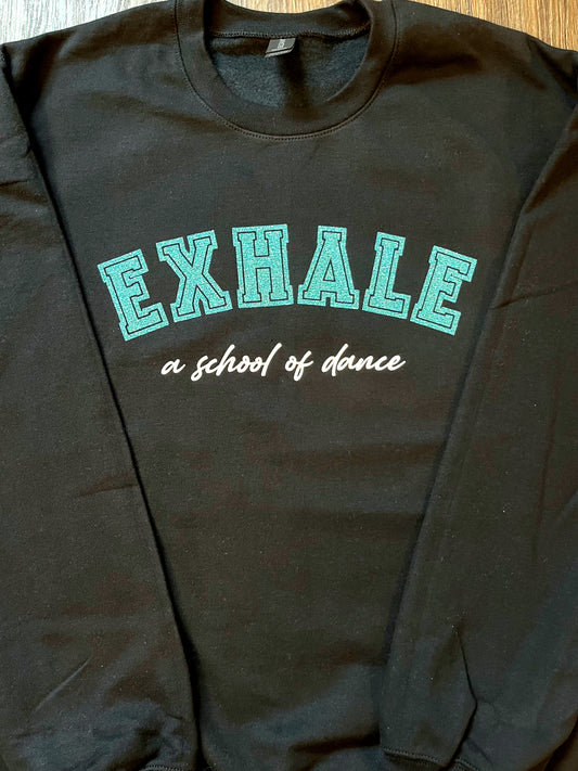 Shimmer Exhale Crewneck